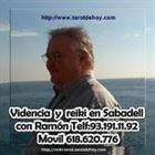Tarot en persona en Sabadell con Ramon 931911192 o por telefono